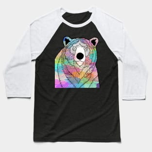 The Colourful bear Baseball T-Shirt